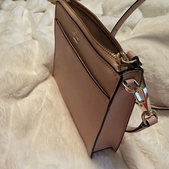 Michael Kors Crossbody Leather Powder Blush/Pink - Picture 2 of 4